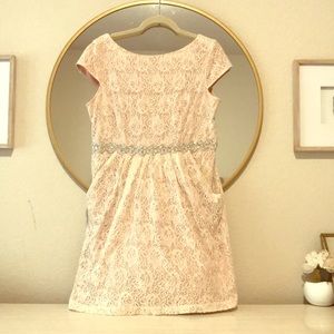 GORGEOUS blush dress